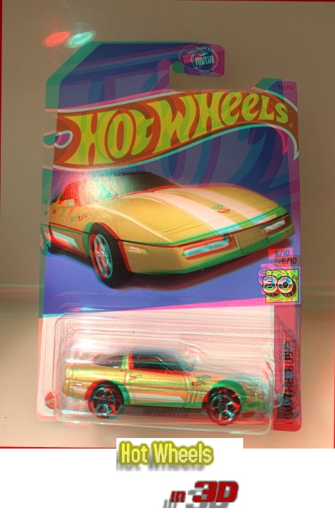 Hot Wheels 2023 HW: The '80s 6/10 Gold '84 C4 Chevrolet Corvette